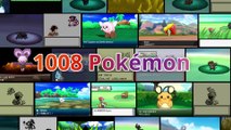 Pokémon vous offre un moment nostalgique, retour sur les 1000  créatures créées à ce jour !