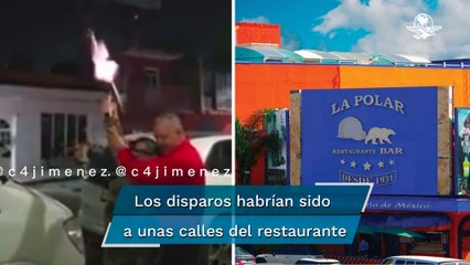 Graban en video a familiar de la dueña de “La Polar” disparando al aire