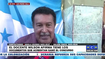 ¡Nadie entra a la Departamental de Cortés! Ganador de Concurso se encadena en protesta por nuevo nombramiento