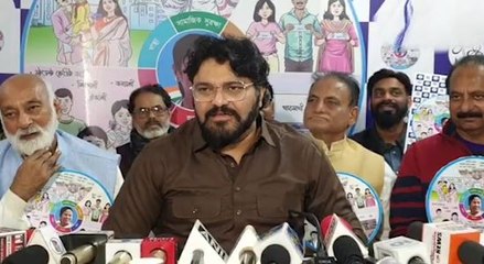 সকালে যারা লম্ফঝম্ফ করতে করতে উক্তি করেন তাঁদের হাতে সোনার ঘড়ি কী করে আসছে?: বাবুল সুপ্রিয়