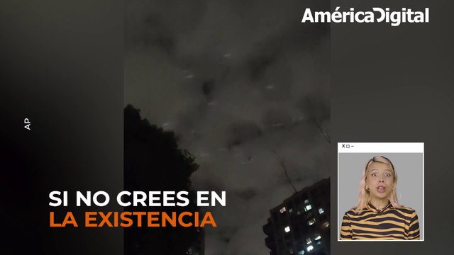 ¿Extraterrestres? Extrañas luces aparecieron en el cielo en China