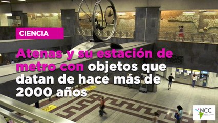 Atenas y su estación de metro con objetos que datan de hace más de 2000 años