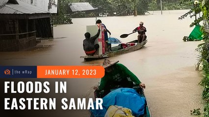 50,000 families in distress as floods swamp Eastern Samar