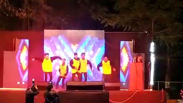 राजेंद्र पार्क Durg में युवा महोत्सव पर थिरके युवा