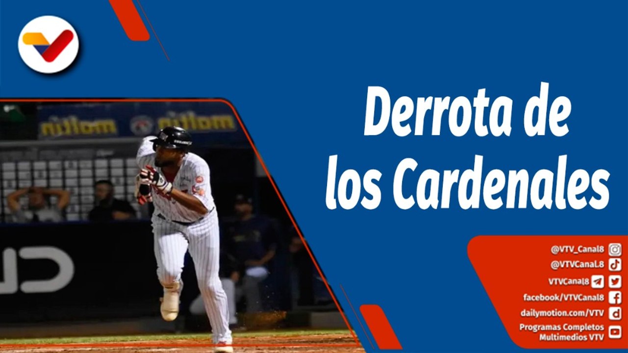 Deportes VTV | Tigres de Aragua vence a Cardenales de Lara  7 a 6  en el José Pérez Colmenares