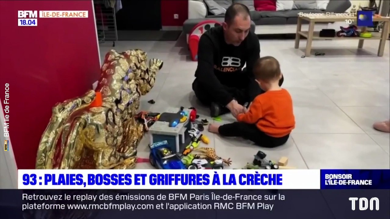 Des parents récupèrent leur fils blessé à la crèche