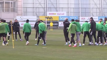 Konyaspor'da Beşiktaş maçı hazırlıkları sürüyor
