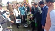 विदेशी अतिथियों के साथ पौधा लगाते हुए मुख्यमंत्री शिवराजसिंह चौहान