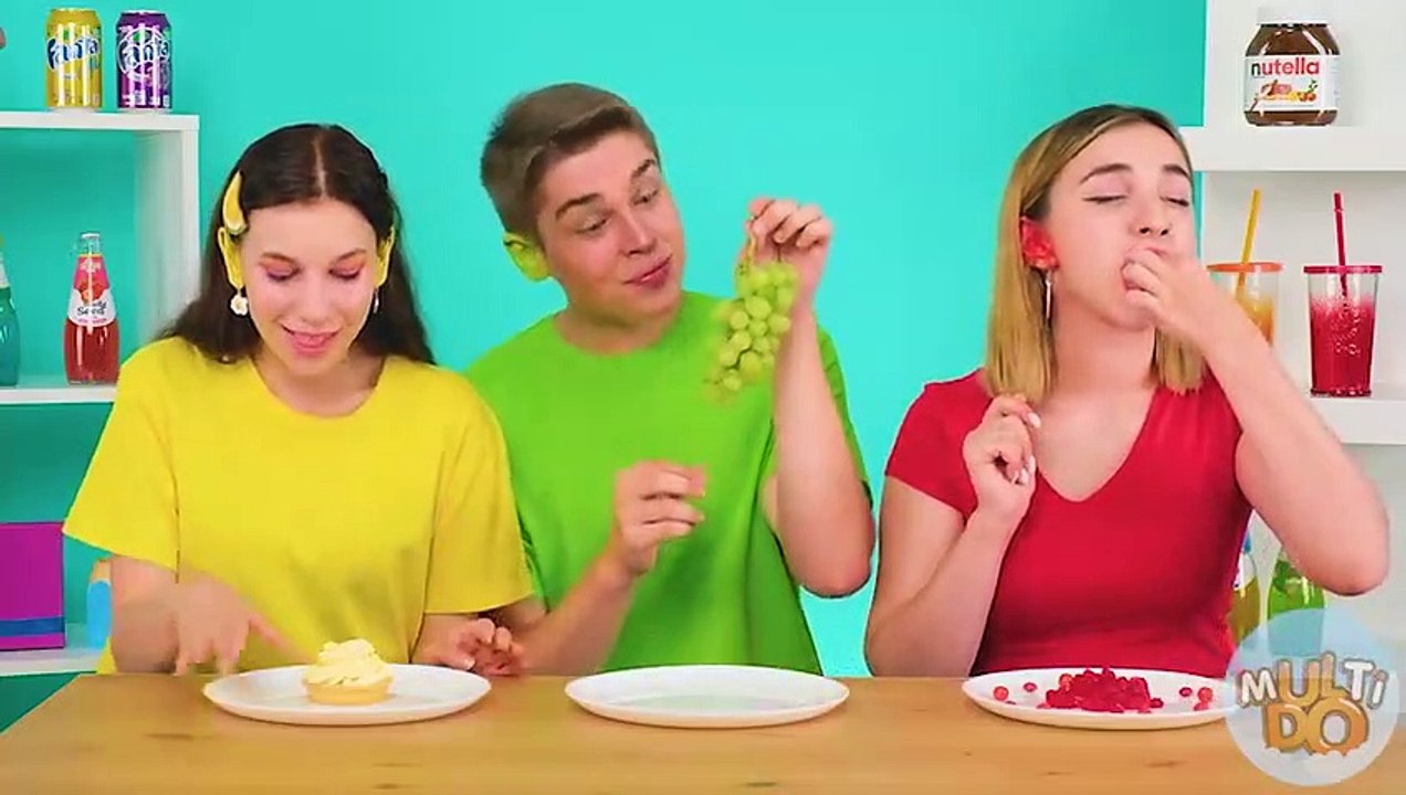 FOOD OF THE SAME COLORS CHALLENGE!!!