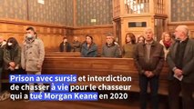 France: prison avec sursis pour le chasseur qui a tué Morgan Keane