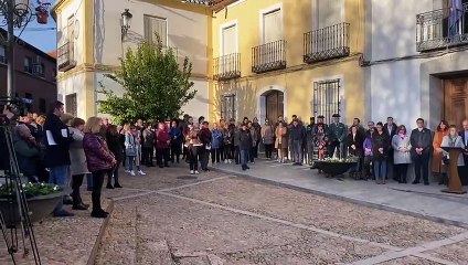 Concentración contra el crimen machista de Piedrabuena