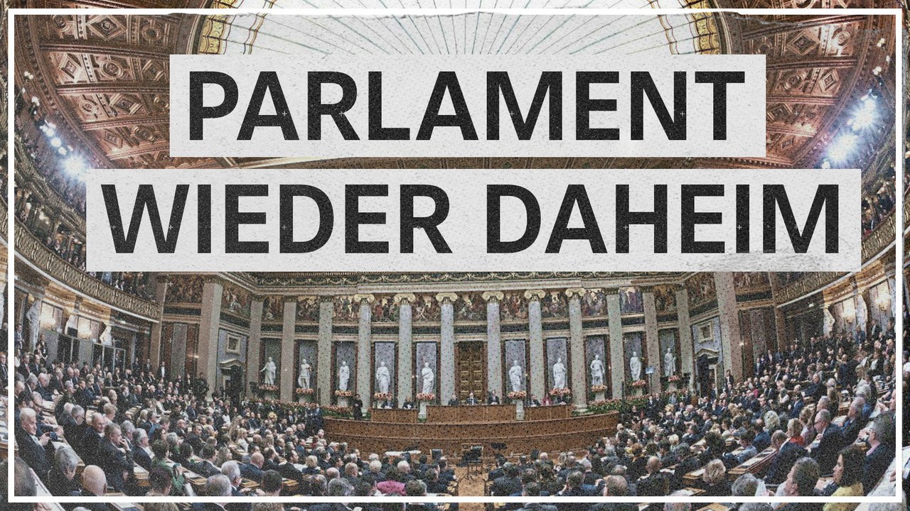 Feierlicher Staatsakt: 'Parlament ist wieder daheim'