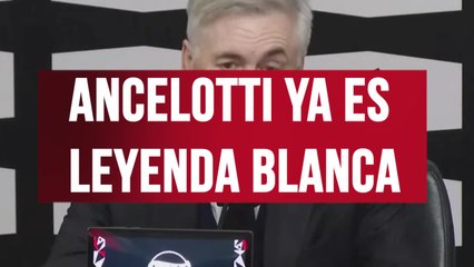 El dato que encumbra a Ancelotti en la historia del Real Madrid