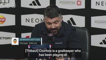 Gattuso hails Courtois as 'one of the best goalkeepers ever'