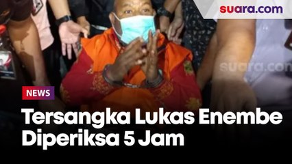 Rampung Jalani Pemeriksaan Perdana 5 Jam, Lukas Enembe Langsung Dijebloskan ke Rutan KPK
