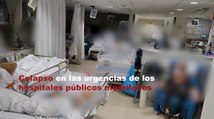 Las imágenes del colapso en las urgencias de los hospitales públicos de Madrid