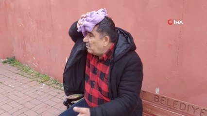 Adliye önü karıştı, davalık olan aileler birbirlerine girdi