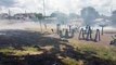 Incêndio em vegetação nas proximidades do CRAS Interlagos mobiliza Bombeiros