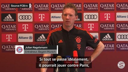Bayern - Nagelsmann : "Mané pourrait jouer contre le PSG"