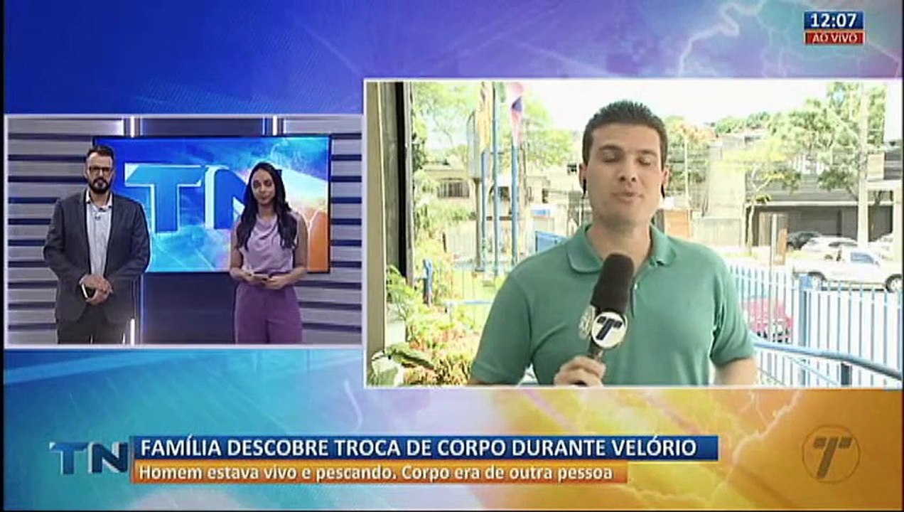 Família descobre troca de corpo durante velório