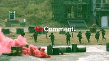 Taiwans Streitkräfte proben die Verteidigung