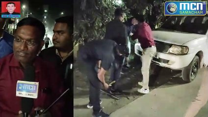 बम्ब स्क्वॉड की सतर्कता से लावारिस कार आरिफ  कॉलोनी से की ज़प्त :-Mcn Live Lite