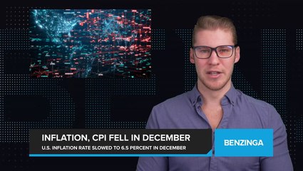 U.S. Inflation Rate Slows to 6.5% in December