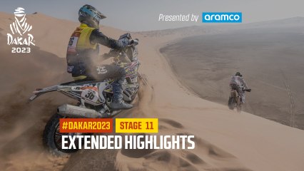 Extended highlights of Stage 11 presented by Aramco - #Dakar2023