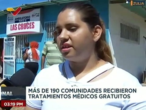 Más de 190 comunidades del edo. Zulia recibieron tratamientos médicos gratuitos