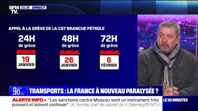 Patrice Clos (FO Transports) souhaite une grève reconductible dès le 19 janvier