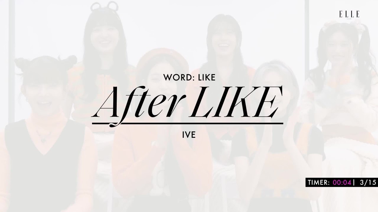 IVE Sings 'After LIKE', Lady Gaga & BLACKPINK, and Lil Nas X in a Game of Song Association | ELLE