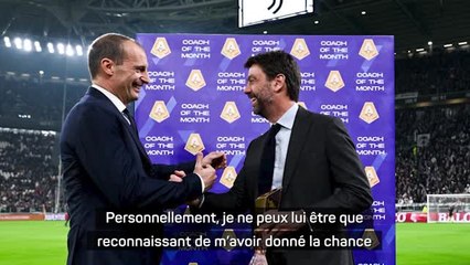 Juventus - Allegri : "Les résultats et le travail qu'a fait Agnelli parlent pour lui"