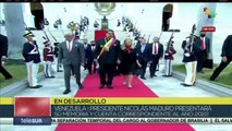 AN recibe al presidente venezolano Nicolás Maduro para rendir informe Memoria y Cuenta del año 2022