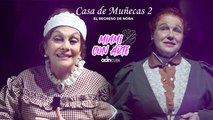 Lili Rentería y Lupita Ferrer juntas en el teatro.