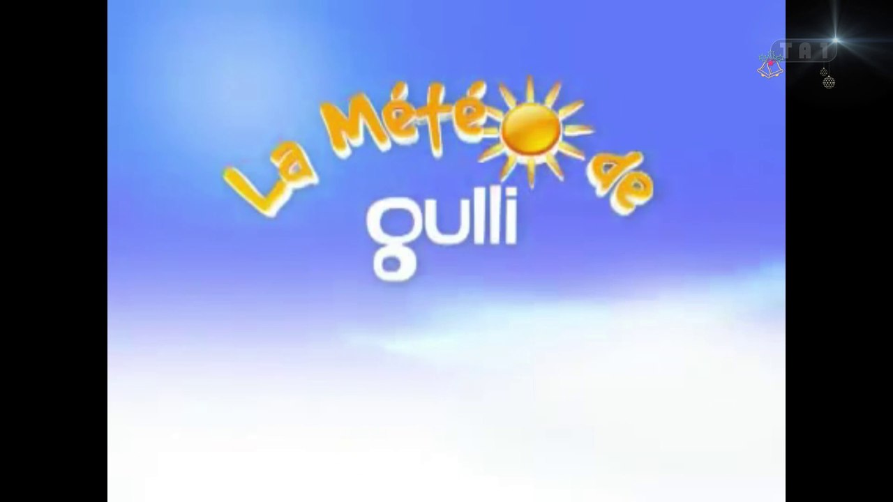 Évolution des génériques de la Météo de Gulli