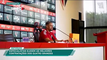 Jornalistas da Gazeta elegem a melhor contratação entre os grandes paulistas