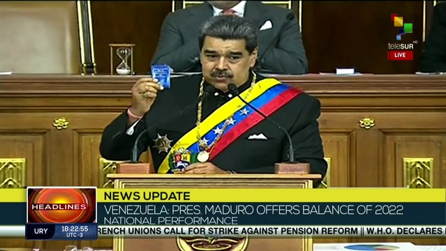 Pres. Nicolás Maduro: “Venezuela has been able to defend and protect his constitution”