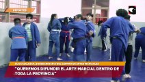 “Queremos difundir el arte marcial dentro de toda la provincia”
