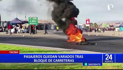 Se intensifican protestas en Tacna: atacan comisarías, queman peajes y bloquean vías