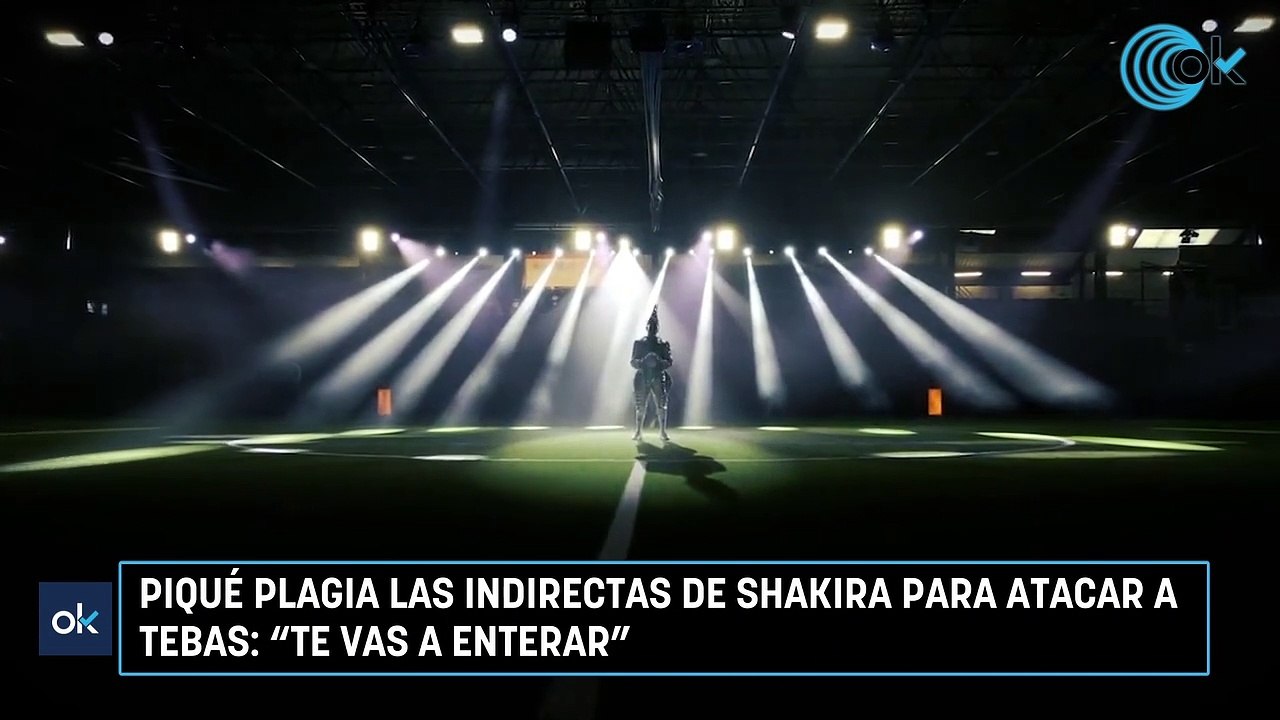 Piqué plagia las indirectas de Shakira para atacar a Tebas: "Te vas a enterar"