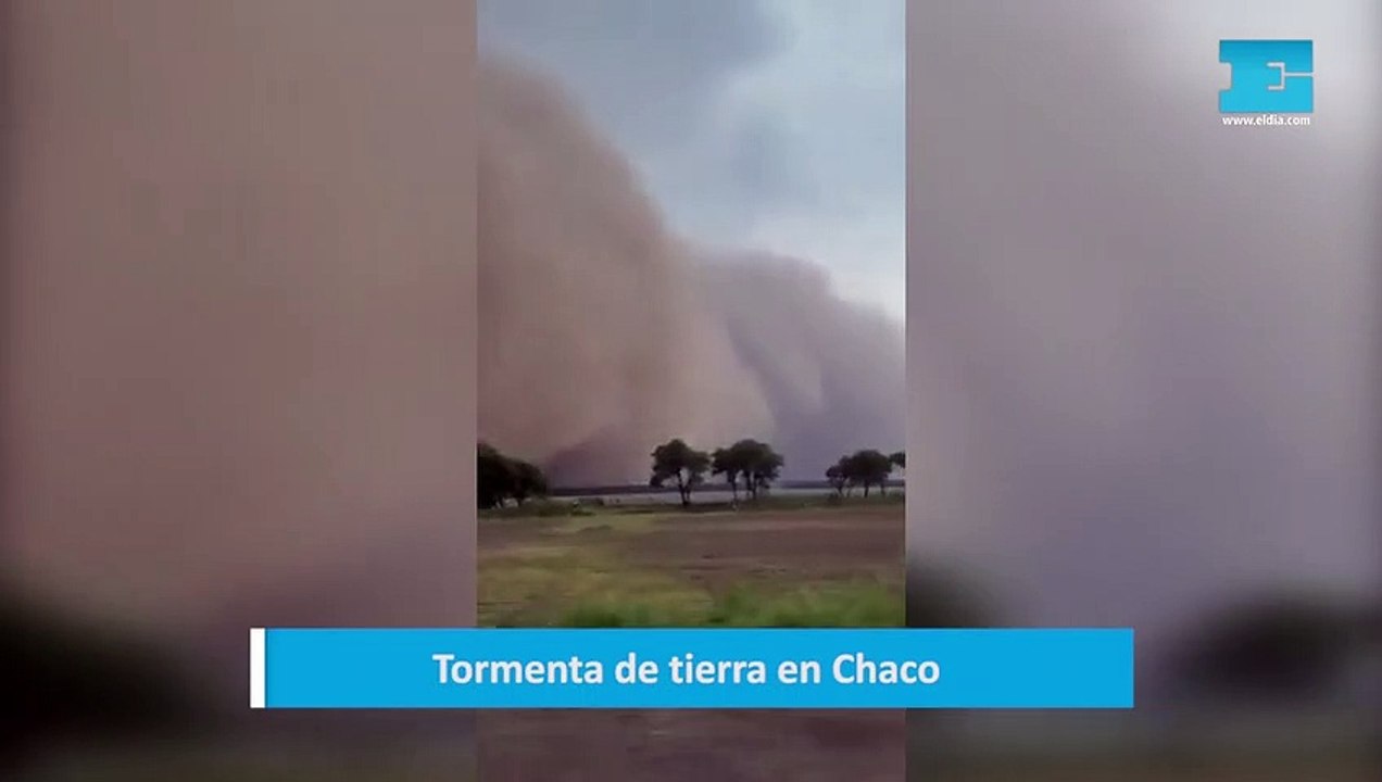 Tormenta de tierra en Chaco