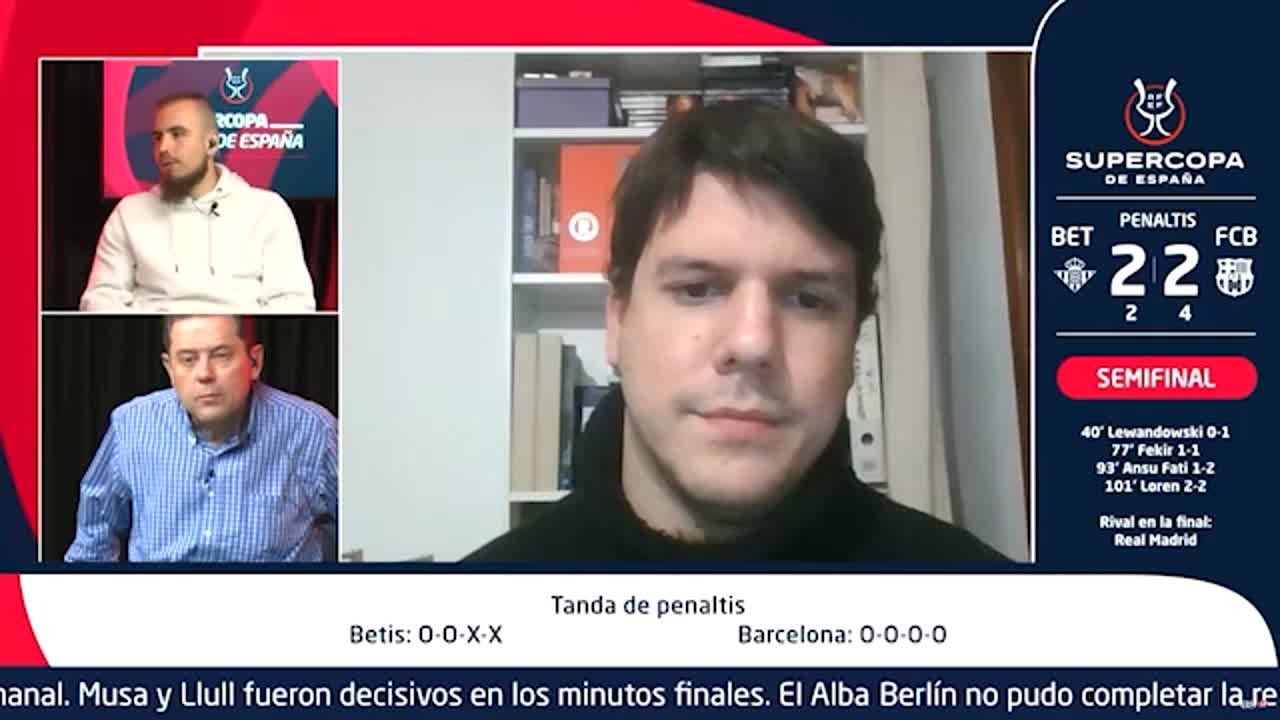 La opinión de Tomás Roncero tras el Real Betis vs. Barcelona de la Supercopa de España: Pedri, el Clásico en la final...