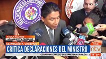 La asambleísta de Creemos Paola Aguirre critica las declaraciones del Ministro y afirma que el Gobierno busca dar un golpe a la Gobernación de Santa Cruz