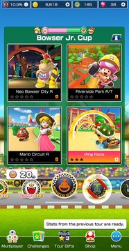 Mario Kart Tour: Peach vs Bowser Tour: Bowser Jr Cup
