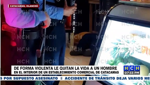 Ultiman a un hombre al interior de un negocio de frutas en Catacamas, Olancho