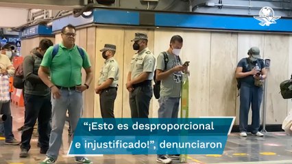 Convocan a tuitazo masivo en contra de militarización del Metro