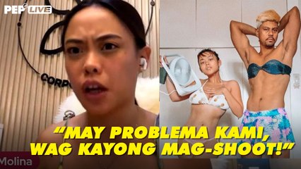 Nang MAGKAGALIT sina Kim Molina at Jerald Napoles habang nagsu-shoot ng movie