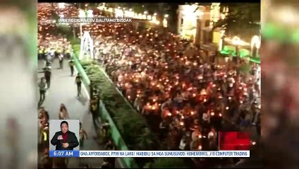 "Walk with Mary", dinaluhan ng libo-libong deboto sa Cebu City | UB