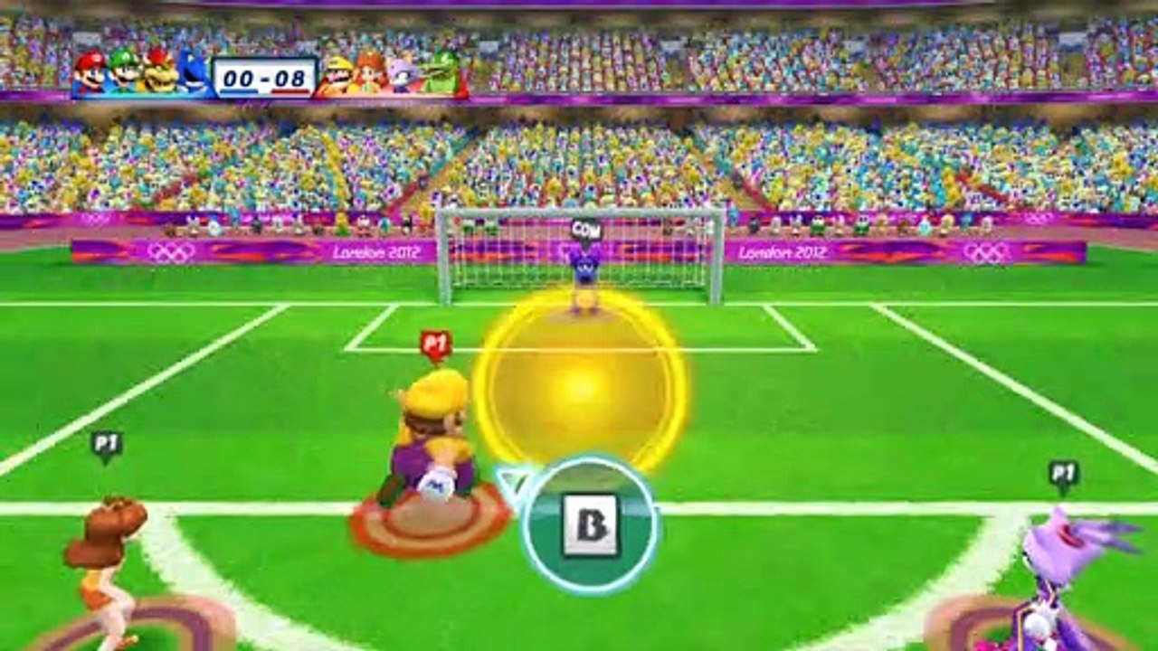 Mario & Sonic at the London 2012 Olympic Games | Wario, Daisy, Vector, Blaze