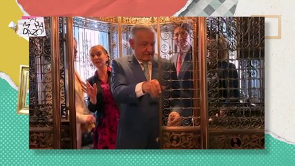 AMLO y el elevador con Joe Biden y Justin Trudeau